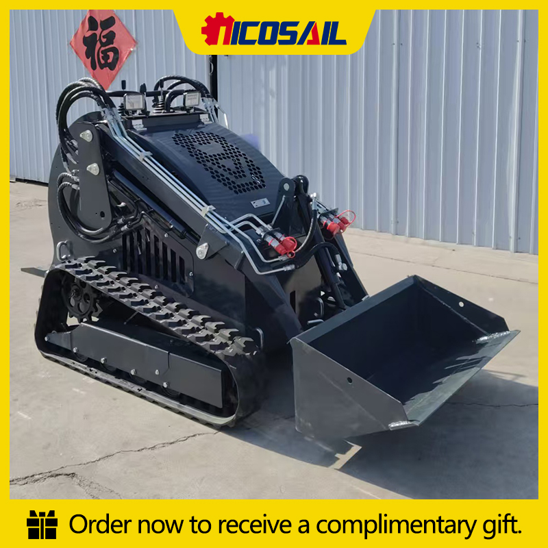 Farming In Agriculture - Small Tracked Skid Steer 420E 23HP