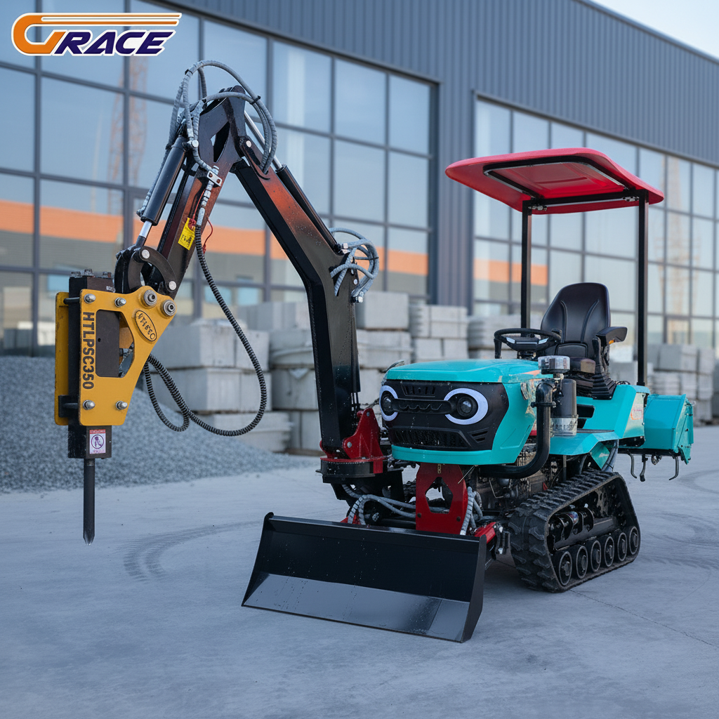 Agriculture Farming Products - EPA Euro5 50HP 75HP Crawler Tractor