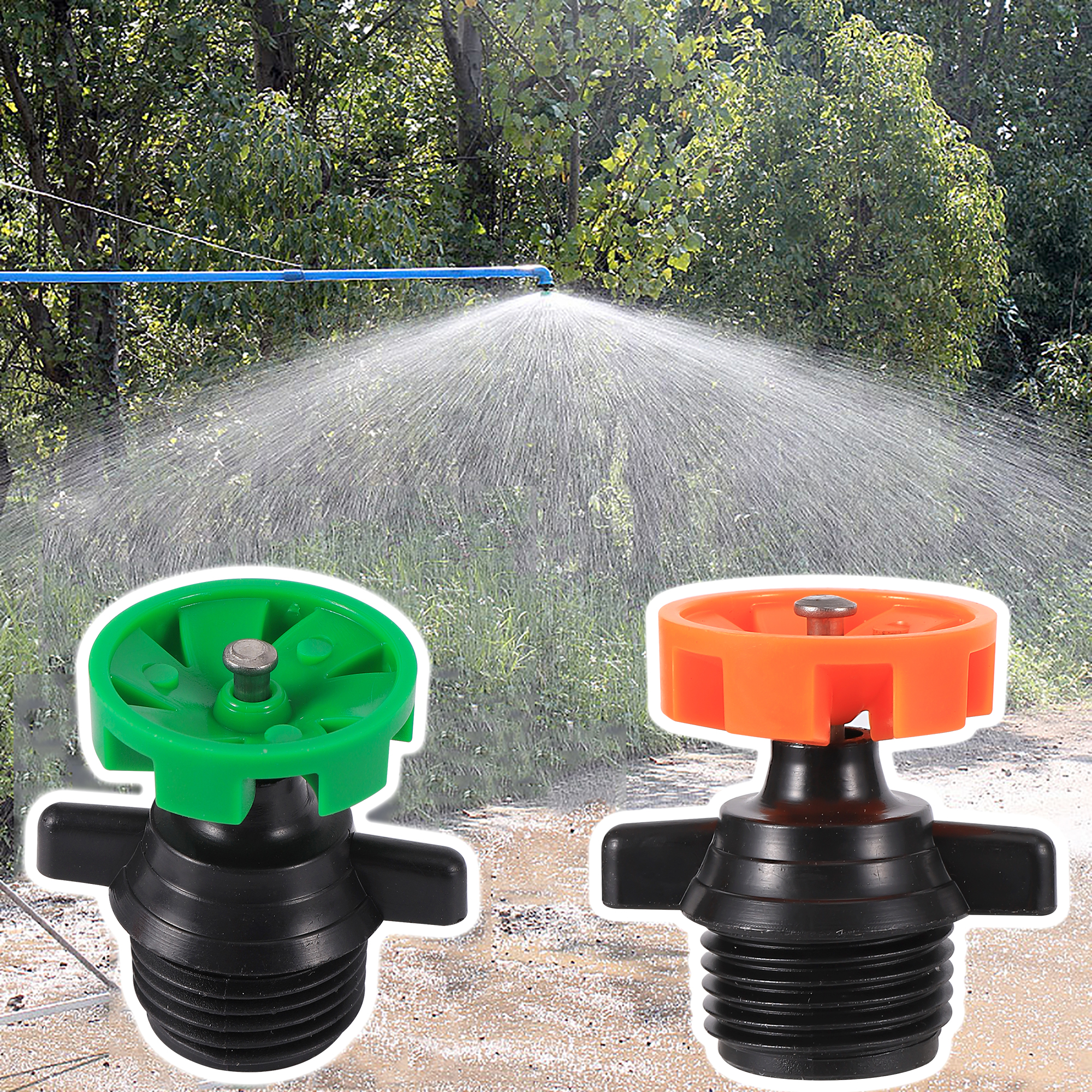 10Pcs Garden Sprinkler 360° Ro - Agriculture Farming Systems avaliação e preço