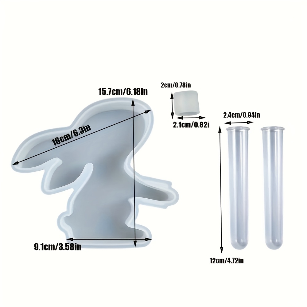 4pcs/set Easter Bunny Silicone - Plant Growth Regulator avaliação e preço