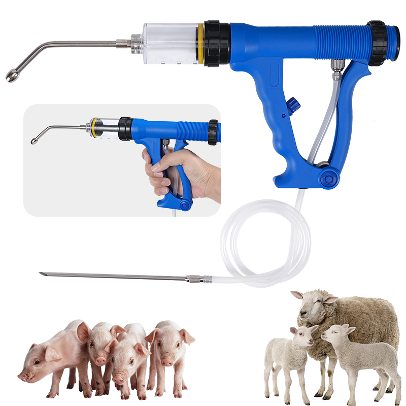 Livestock Animal Dosing Device - Veterinary Syringe Gun avaliação e preço