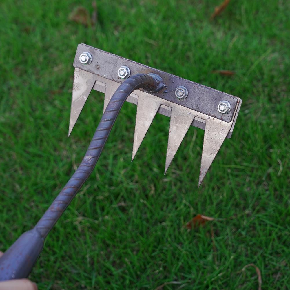 1PCS Teeth Carbon Steel Garden - Agriculture Farming Hand Tools avaliação e preço