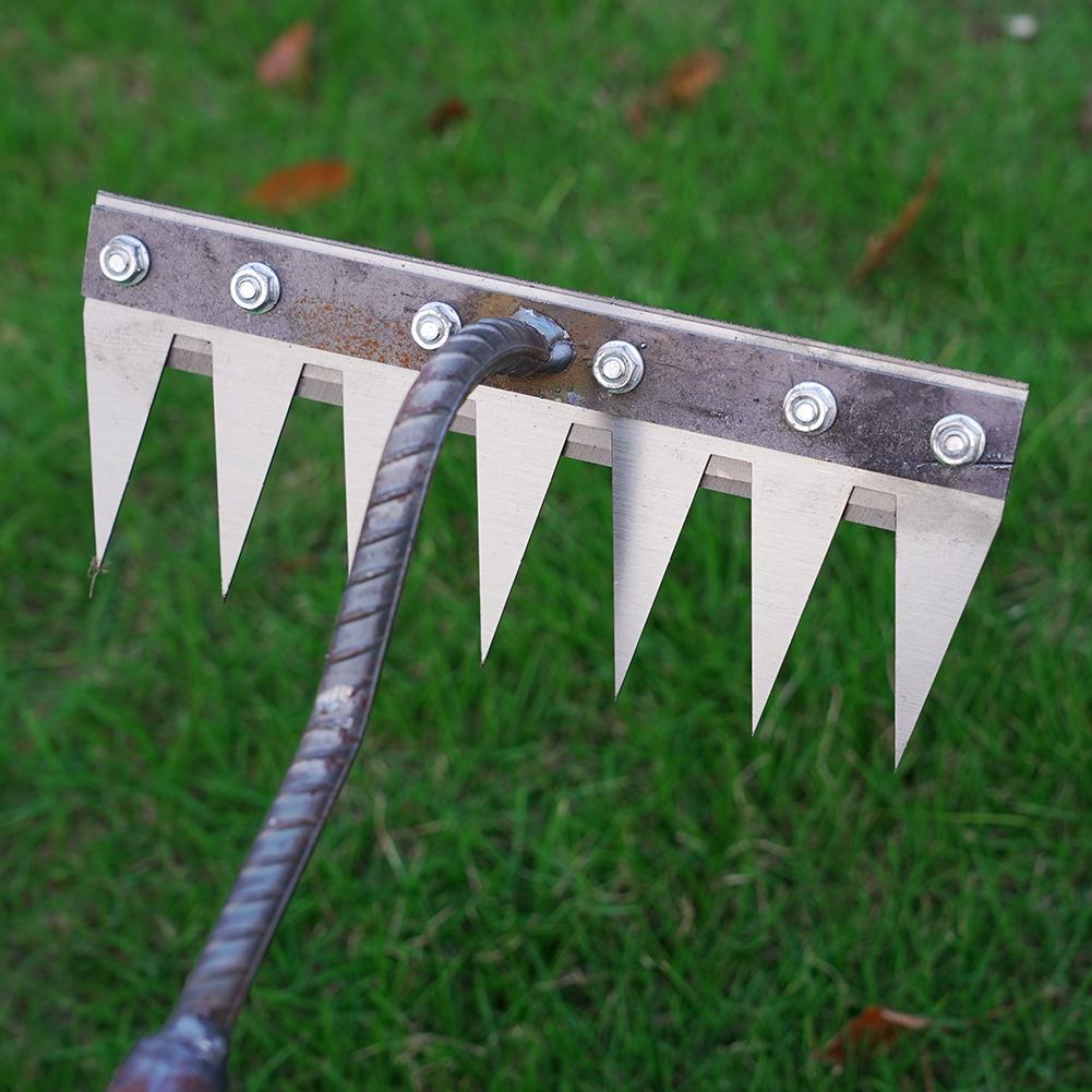 1PCS Teeth Carbon Steel Garden - Agriculture Farming Hand Tools avaliação e preço