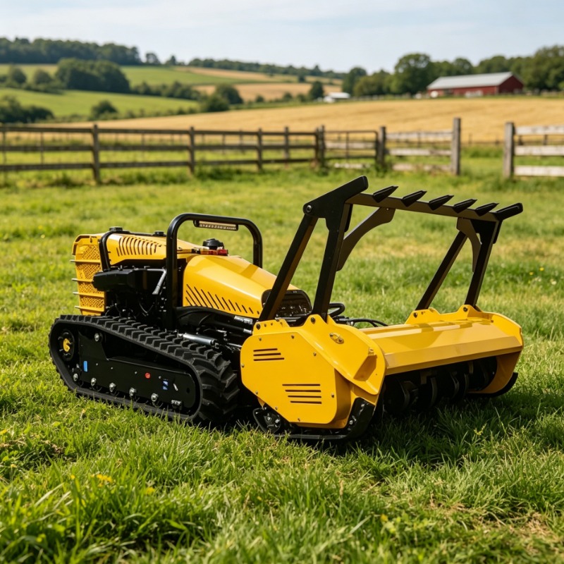 Automatic Remote Control Lawn  - Agriculture Farming Robot avaliação e preço
