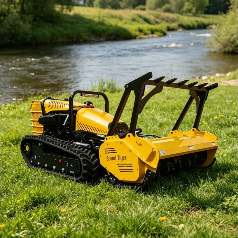 Automatic Remote Control Lawn  - Agriculture Farming Robot avaliação e preço