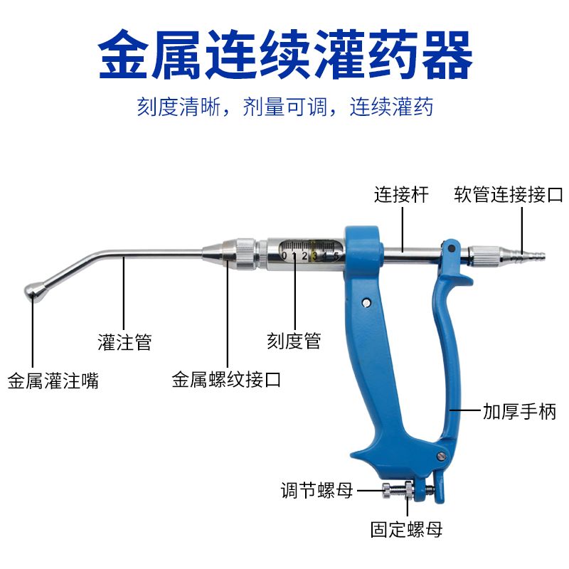 Full-automatic dosing artifact - Veterinary Syringe Gun avaliação e preço