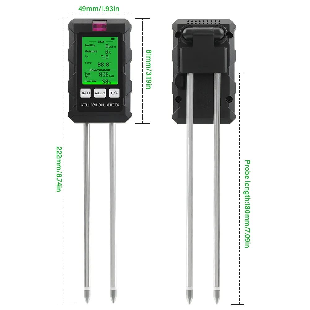 ST03 Six-in-One Soil Tester Mo - Plant Growth Regulator avaliação e preço