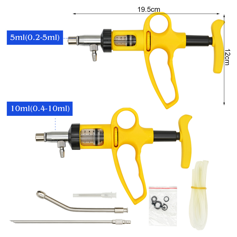 5ml/10ml Veterinary Drench Gun - Veterinary Syringe Gun avaliação e preço