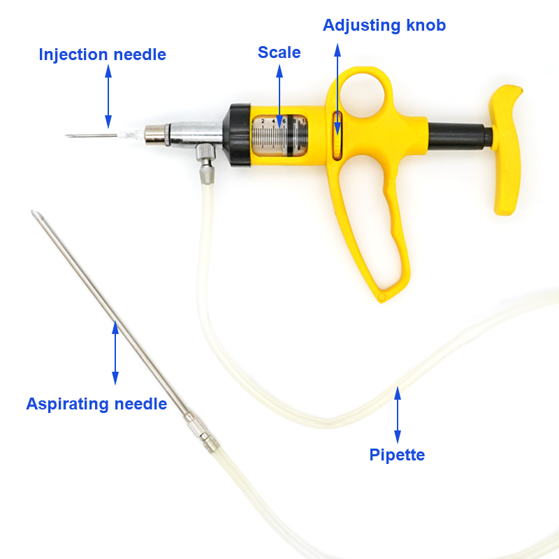 5ml/10ml Veterinary Drench Gun - Veterinary Syringe Gun avaliação e preço