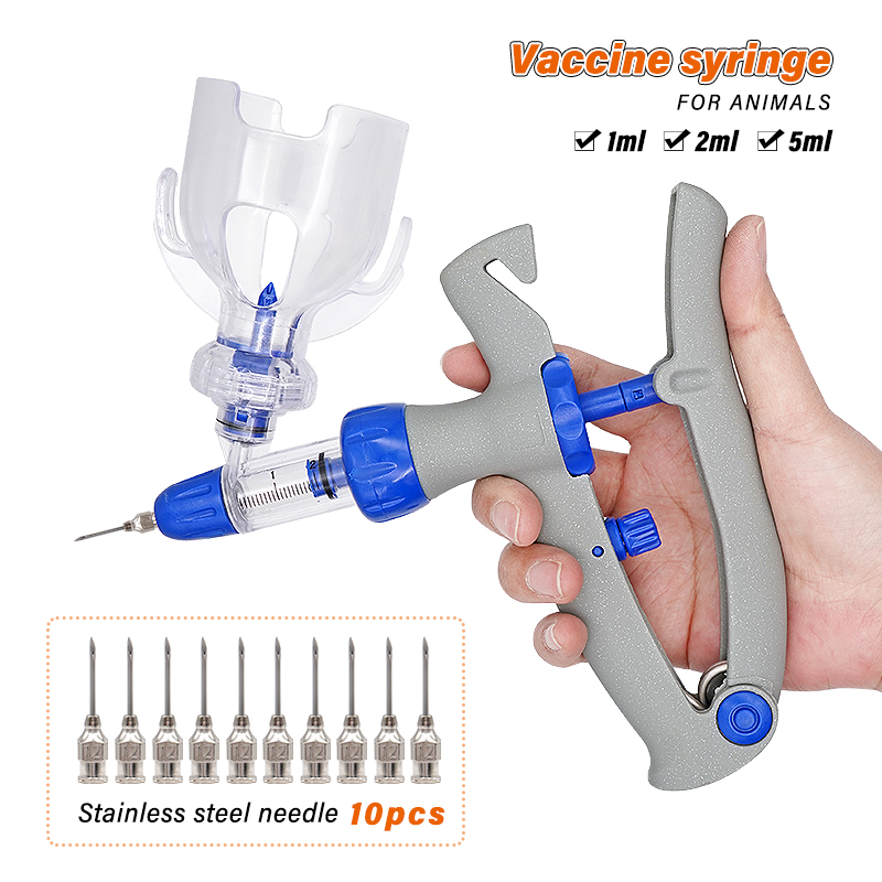 1/2/5ml Automatic Continuous S - Veterinary Syringe Gun avaliação e preço