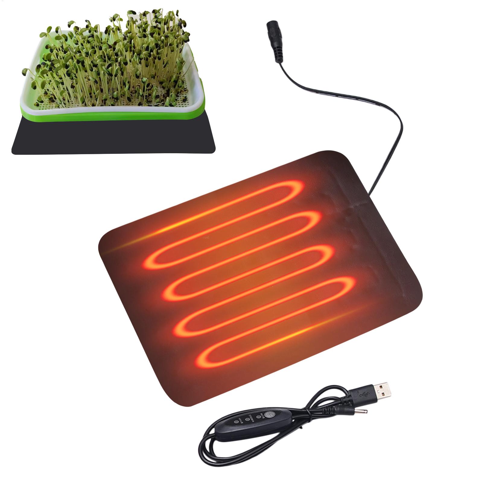 8.5W Seedling Heat Mat 5V 2A P - Plant Growth Regulator avaliação e preço