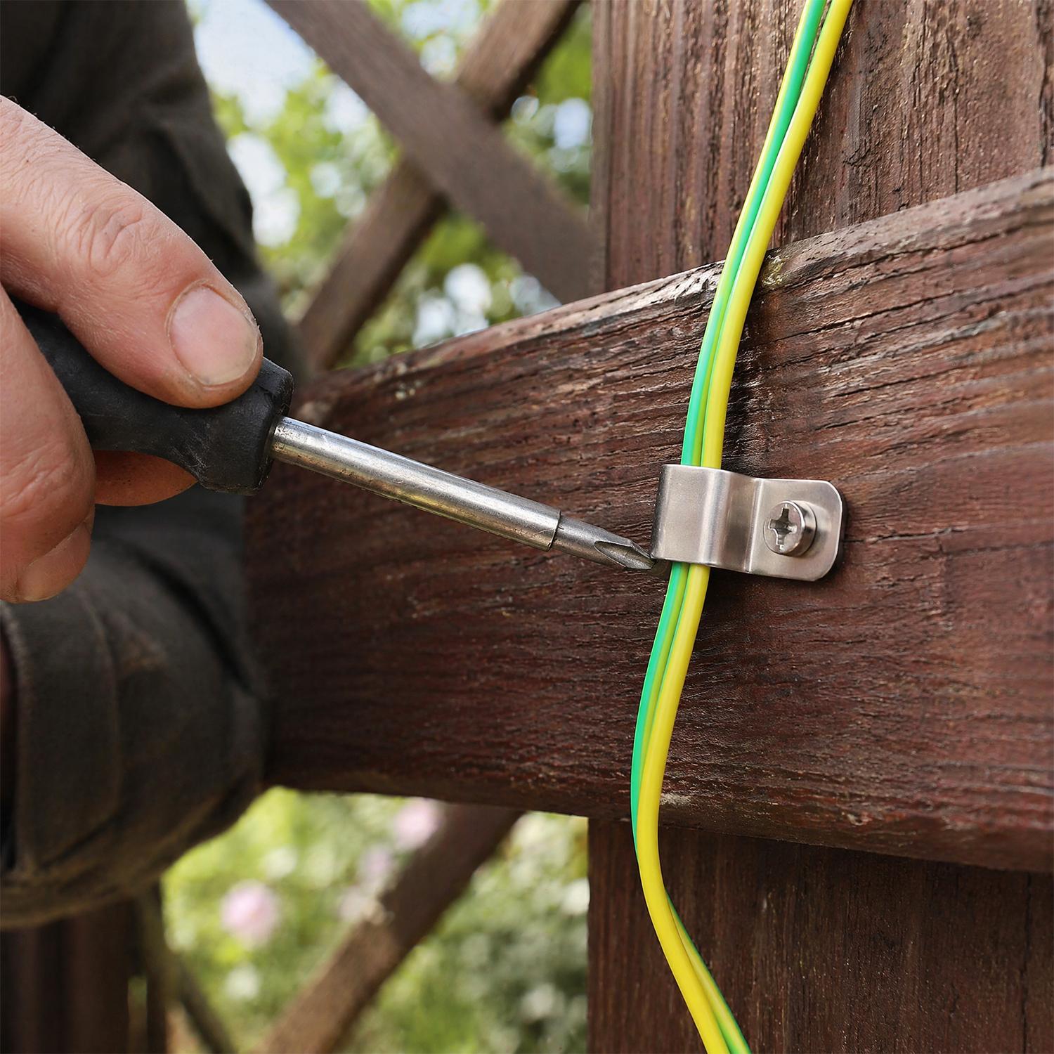 Stainless Steel Wire Clip Cord - Farming In Agriculture avaliação e preço