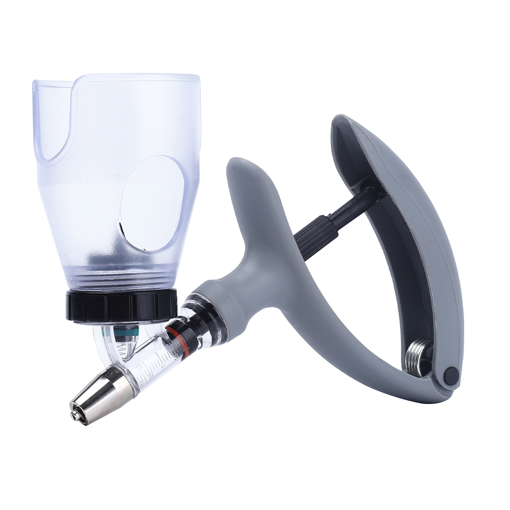 1 Pc 2/5ml Poultry Automatic S - Veterinary Syringe Gun avaliação e preço